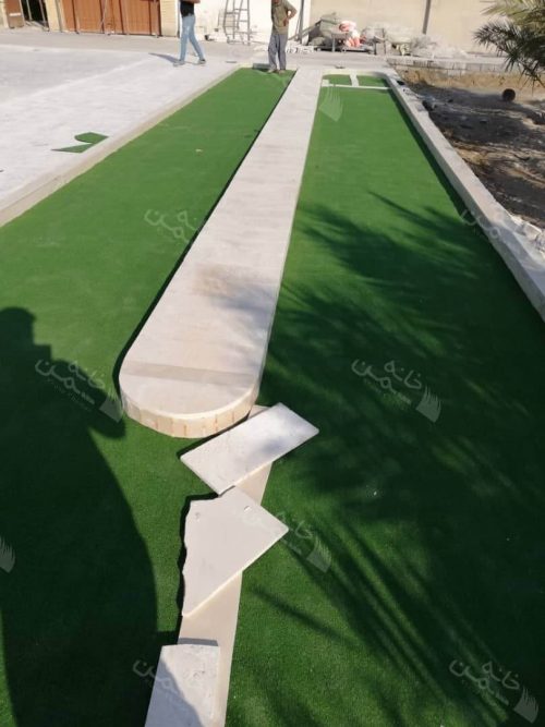 پروژه چمن مصنوعی زمین گلف بوشهر