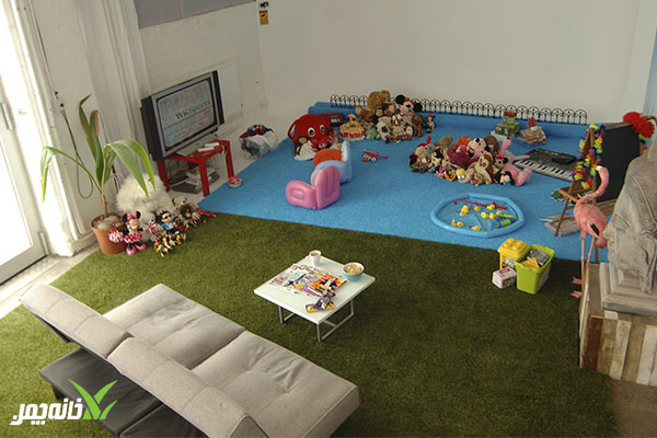 چمن مصنوعی اتاق کودک